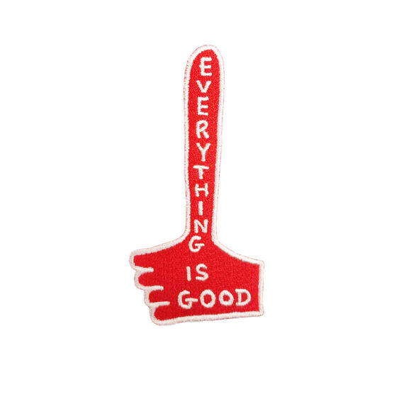 David Shrigley Thumbs Up patch
